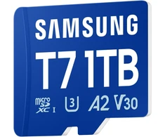 Atminties kortelė SAMSUNG T7 Micro SD Memory Card 1TB for Smartphones Tablets and Handheld Consoles iki 170MB/s Read