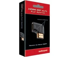 HDMI adapteris Audioquest 90Nu/L - kairysis sukimas HDMI kištukas-HDMI kištukas