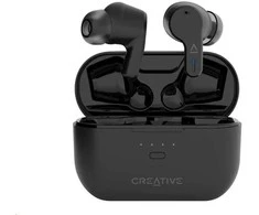 Creative ausinės belaidės Zen Air Pro juodos spalvos Bluetooth LE Audio ANC