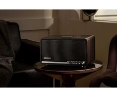 EDIFIER S300 desktop wireless speaker walnut ruda
