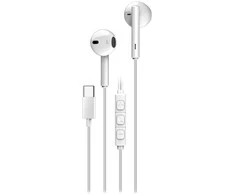 GENIUS ausinės HS-M366, mikrofonas, USB-C, baltos