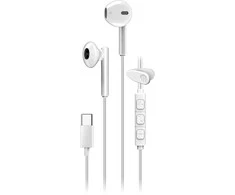 GENIUS ausinės HS-M366, mikrofonas, USB-C, baltos