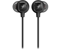 Genius HS-M368 ausinės su mikrofonu, juoda, Įstatomos į ausis (į ausis įkišamos tipo) ausinės, USB Type-C