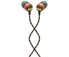 Ausinės Marley su laidu Earbuds | Smile Jamaica | Su mikrofonu | USB Type-C | Rasta