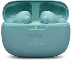 JBL Wave Beam2 belaidės ausinės, Melsvos spalvos