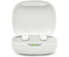 Ausinės JBL Wave Flex 2 Stereo TWS bezvadu iekšējās austiņas ar mikrofonu un uzlādes korpusu, Baltas