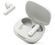 Ausinės JBL Wave Flex 2 Stereo TWS bezvadu iekšējās austiņas ar mikrofonu un uzlādes korpusu, Baltas