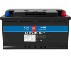 Avacom A2D2 battery LiFePO4 12.8V 100Ah F15 SELF-HEAT Car Baterija Case (REPT cells)