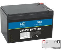 Avacom A2D2 LiFePO4 Baterija 12.8V 15Ah F2 R+