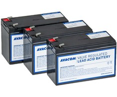 AVACOM AVA-RBP03-12090-KIT - baterija, skirta UPS CyberPower, Dell, EATON, Effekta, FSP Fortron, HP, Legrand