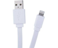 AVACOM LIG-120W USB KABELAS - LIGHTNING, 120cm, Baltas