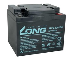 Avacom LONG akumuliatorius 12V 45Ah M6 LongLife 12 metų (WPL45-12N)