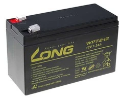 Avacom Ilgas švino-rūgšties akumuliatorius F2, skirtas UPS, EZS, EPS, 12 V, 7,2 Ah, PBLO-12V007,2-F2A, WP7,2-12 F2