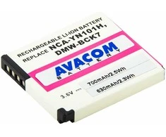 Avacom baterija, skirta Panasonic DMW-BCK7, ličio jonų, 3,6 V, 700 mAh, 2,6 Wh, DIPA-CK7-533N2