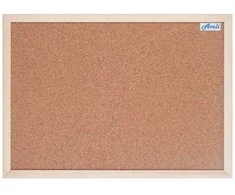 Aveli Cork bulletin board 90x180 cm, wooden frame