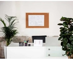 Aveli Cork bulletin board 90x180 cm, wooden frame
