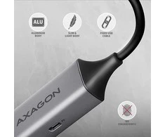 AXAGON | ADE-TXPD USB-C Gigabit Ethernet adapteris su PD 100W