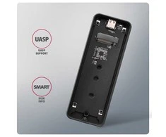 AXAGON USB-C 20Gbps - M.2 NVMe SSD Šarvuota dėžutė | EEM2-20G