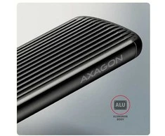 AXAGON EEM2-SC USB-C 3.2 Gen 2 - M.2 NVMe SSD 30-80mm box juodas