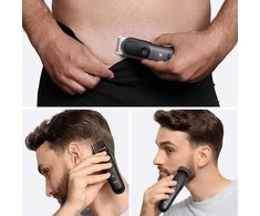 „Braun 7-in-1“ priežiūros rinkinys | „Viskas viename“ rinkinys, 5 serija, AIO5520 | Belaidis | Ilgio pakopų skaičius: 14 | Juodas