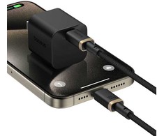 Baseus Dura Type C iki Type C 100 W greito įkrovimo laidas 2 m Juodas, Gold