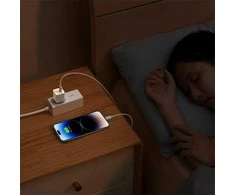 Mini sieninis įkroviklis Baseus GaN5 20W (baltas)