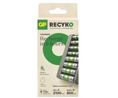 GP Battery GP Baterija GP Baterijos Economy E821, Nikelio-metalo hidrido (NiMH), AA, AAA, 8 vnt., Baterijos pridėtos