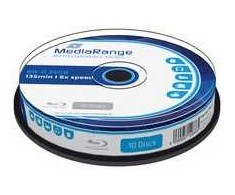 MediaRange BD-R 25 GB 6x10 vnt. (MR499)