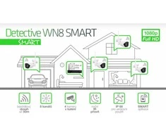 EVOLVEO Detective WN8 SMART - belaidė kamerų sistema