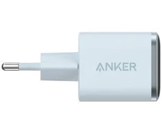 „Anker Nano“ 45 W sieninis įkroviklis, 1 x USB-C, mėlynas