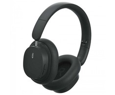 Ausinės belaidės Baseus Bowie D05 su lankeliu ant galvos Bluetooth 5.3 - juoda