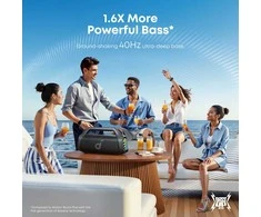 Anker Soundcore Boom 2 Pro tragbarer Bluetooth kolonėlė, Juodas, Kabellos, 140W, A3134A11