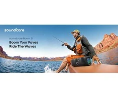 Anker Soundcore Speaker | Boom 3i | 50 W | Atsparus vandeniui | Bluetooth | Belaidė jungtis | Portable | Juodas
