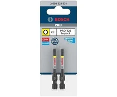 Bosch PRO Torx Impact antgalis T25, 55 mm, 2 vnt.