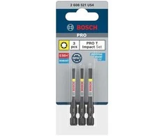 Bosch PRO Impact bitų rink. T10,T15,T20, 55mm