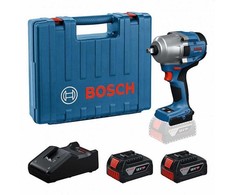 Smūginis veržliasūkis Bosch GDS 18V-780; 18 V; 2x5,0 Ah akum. + pakrovėjas