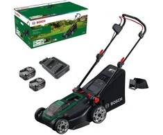 BOSCH  akumuliatorinė vejapjovė ROTAK18V2-43, 2x18V, 2x4,0 Ah