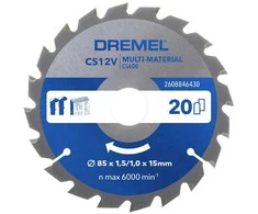 Bosch DREMEL Blueprint Multi- material pjūk. ašm. 85mm