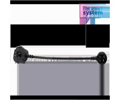 Bosch E Bike BOSCH PowerMore cable, cable routing towards battery holder, 100 mm(BCH3923_100)