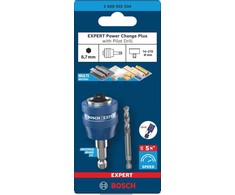 Bosch PC Plus adapteris 3/8" ir HSS-G 7,15x85 mm grąžt