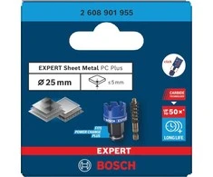 Bosch Karbido pjovimo karūna Sheet Metal PC Plus 25mm