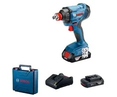 Smūginis veržliasūkis Bosch GDX 180-LI; 18 V; 2x2,0 Ah akum.