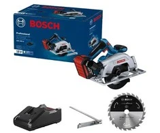 Akumuliatorinis diskinis pjūklas Bosch GKS 185-LI; 18 V; 1x5,0 Ah akum.