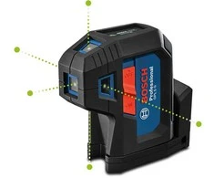 Bosch GPL 5 G, BG 2x1.5V