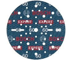 „Bosch EXPERT O780“ šlifavimo diskas su folija, 150 mm, G60
