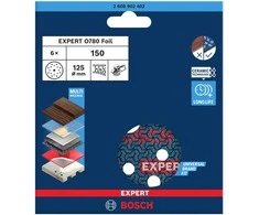 Bosch Fol. šlif. diskas O780,6 EXPERT, 125 mm, G150