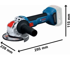 Bosch GWX 18V-8 125mm Solo, CT