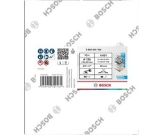 BOSCH Lobe grinding wheel set X451, 125 × 22,23 mm, G40; 60; 80; 120, T27, 15 pcs (2.608.626.166)