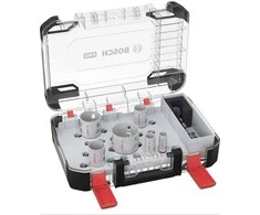 Bosch 9 Gręžimo karūnėlių kompl Multi Material PC Plus