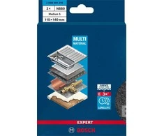 Bosch EXPERT N880 Fleece 115x140mm,Medium S, 2-pc